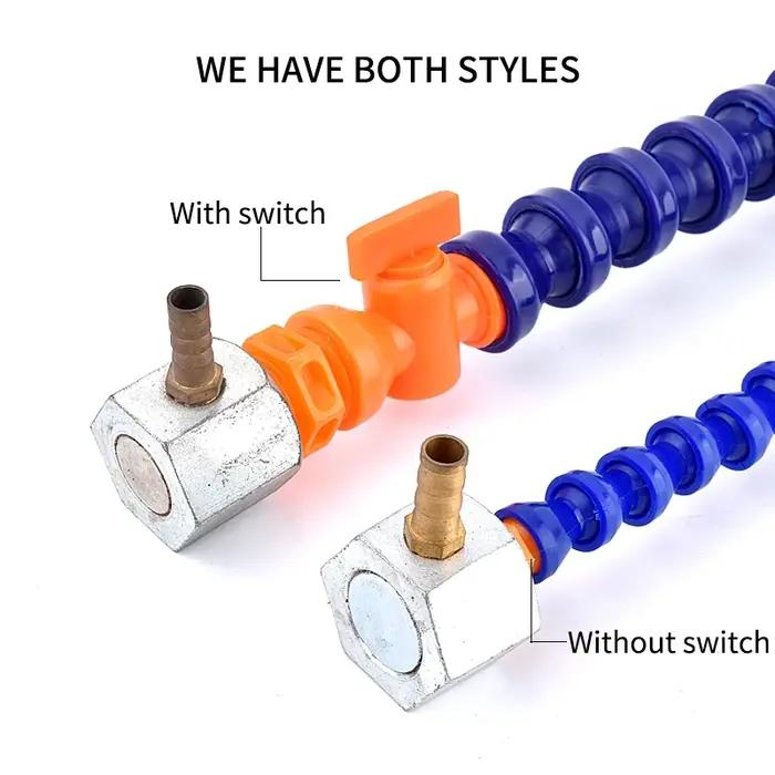 Buse réglable de 1/4 "~ 1/2" 30 ~ 60cm, Tube Flexible de refroidissement d'huile à eau, bougie d'all