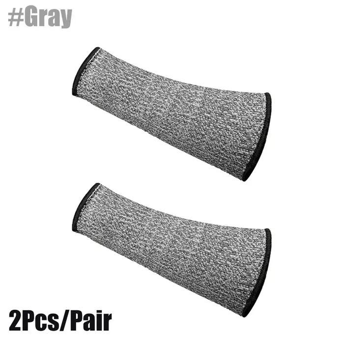 1 Paire de Manchons de Protection Anti-Coupure Niveau 5 pour Bras, Résistants aux Coupures et aux Br