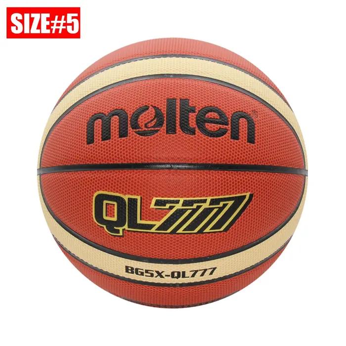 2025 Fusten Basketball taille officielle 7/6/5 PU matériel intérieur extérieur hommes balle entraîne