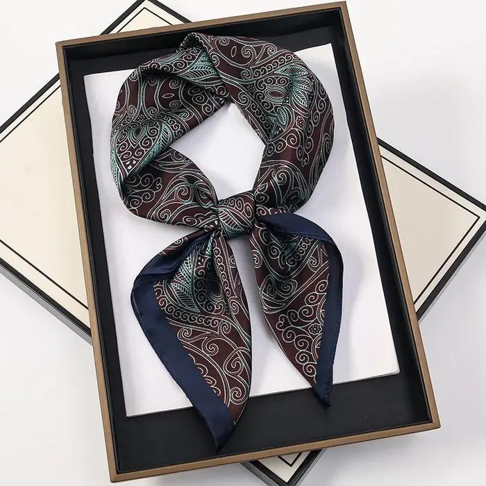 Foulard de luxe 60 couleurs pour femme