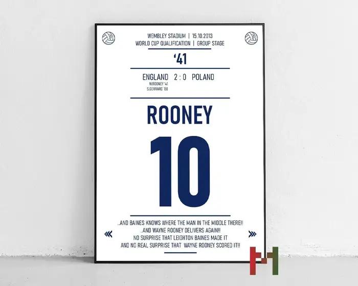 Meilleurs joueurs de Football du monde affiche toile impression joueur de Football numéro mur Art décor garçons chambre décoration icône cadeau