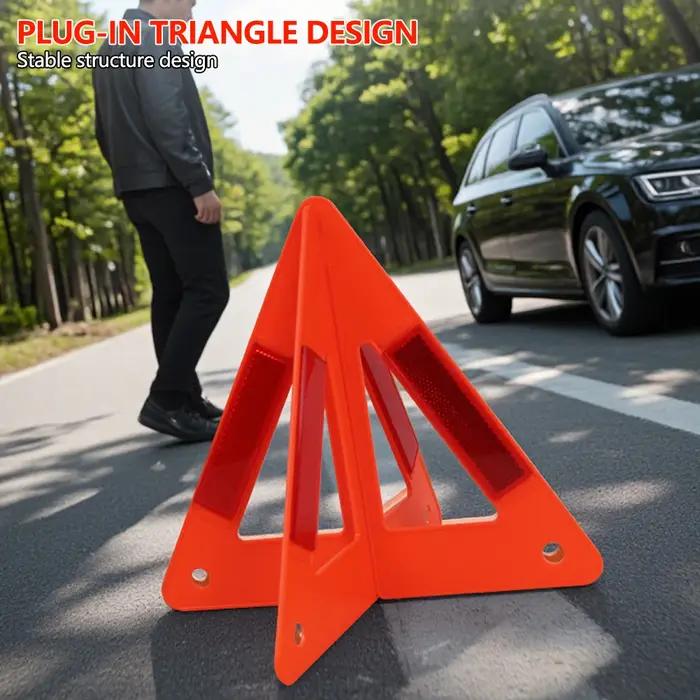 Triangle d'avertissement de sécurité pour voiture