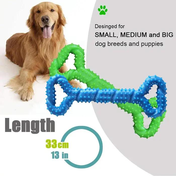 Jouets à mâcher durables pour Golden Retriever Border Collie Labrador jouets anti-ennui pour chiens grandes occasions de jeu