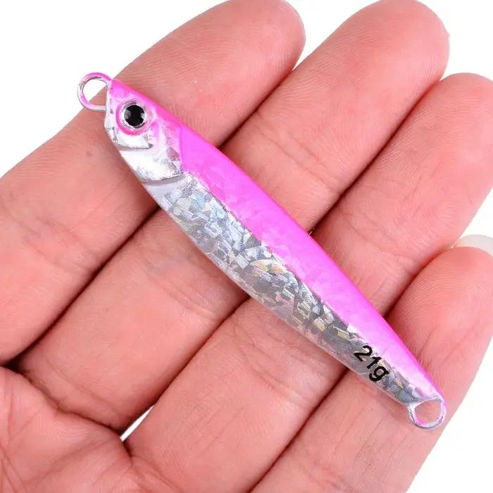 Appât mince en métal pour pêche en mer lac rivière et étang occasionnels et cadeau pour pêcheurs passionnés