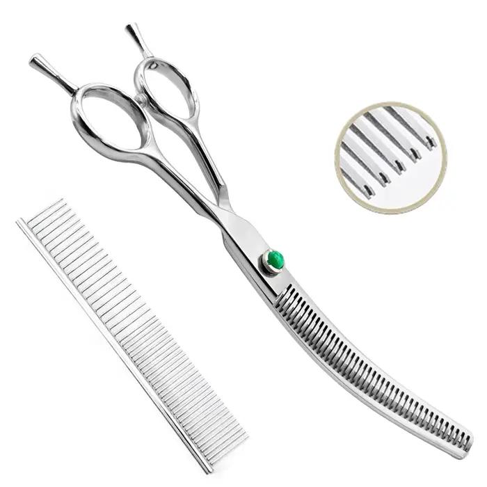 Ciseaux courbés Wingsbro 7 pouces pour toilettage canin