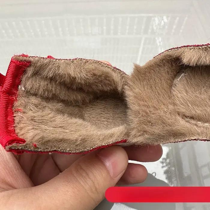 Chaussures d'hiver chaudes en polaire pour chiots
