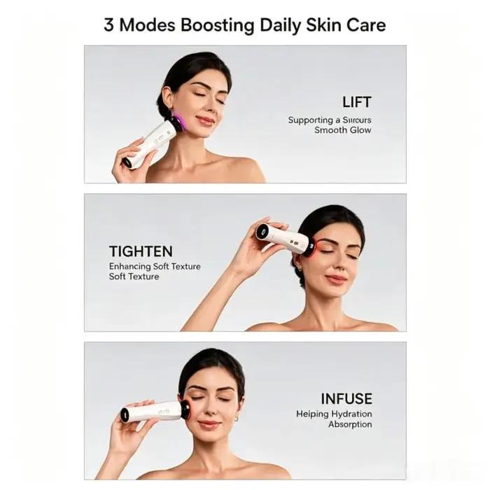 Appareil de beauté pour le visage, équipement de soin de la peau, masseur rechargeable, outil de massage du visage, beauté portable à domicile, soin quotidien de la peau pour femmes