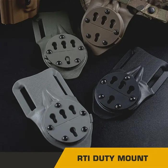 G-Code RTI DUTY montage réglage pistolet étui adaptateur Base Kydex