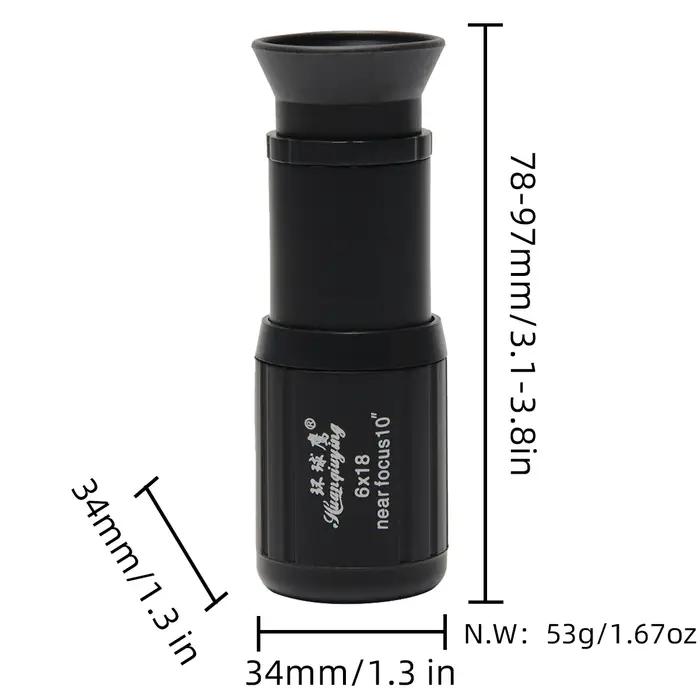 Objectif téléphoto 6X HD pour smartphone - Zoom puissant avec trépied selfie pour photos de chasse