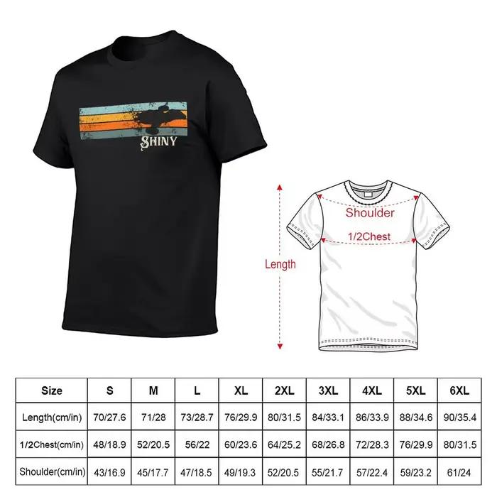 T-shirt rétro brillant Firefly Serkos pour hommes