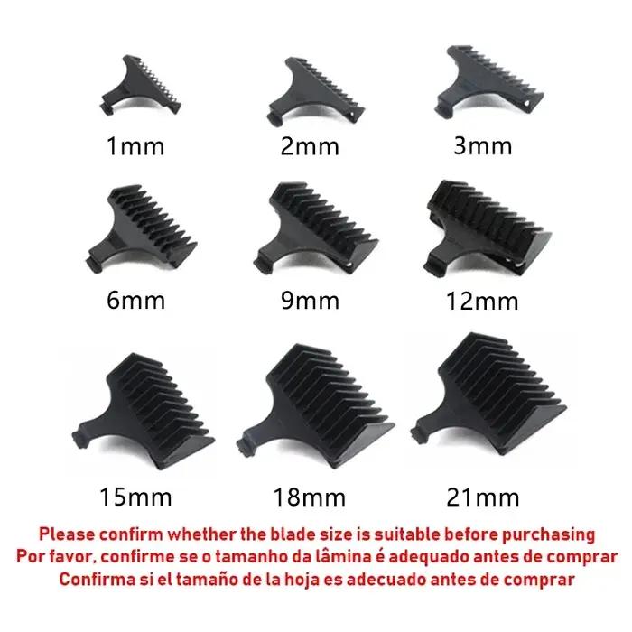 Convient pour T9 protections universelles coiffeur Guide de coupe de cheveux tondeuse à cheveux prof