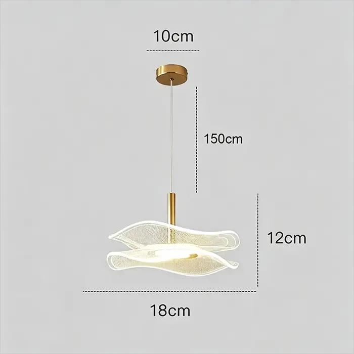 Lampe LED Suspendue au Design Nordique