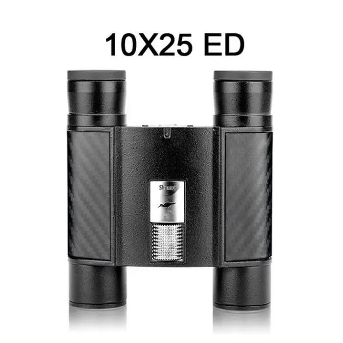 Jumelles Shuntu 8x20 10x25 ED waterproof - Compactes pliables SMC Bak4 pour camping chasse voyage