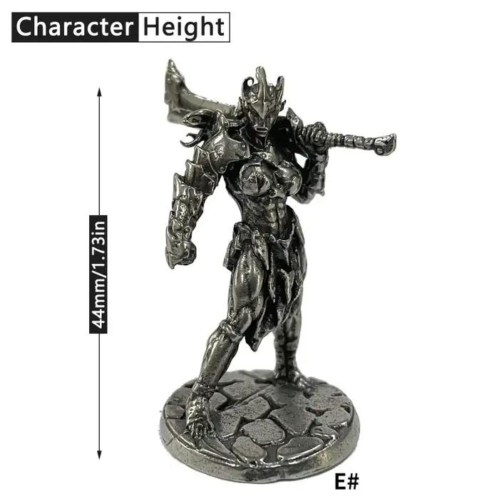 Figurines miniatures de soldats Wraith de la Légion du moyen âge