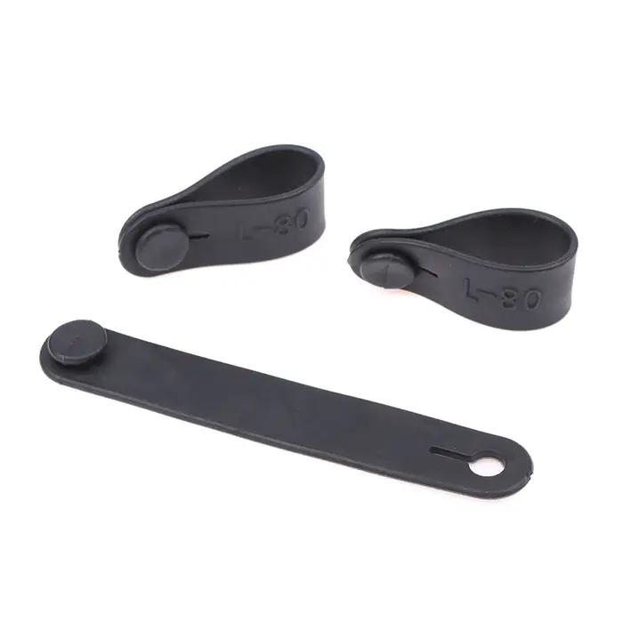 Cadre en caoutchouc pour moto, 10 pièces, fixation du câble, faisceau de câbles, attache du cordon d