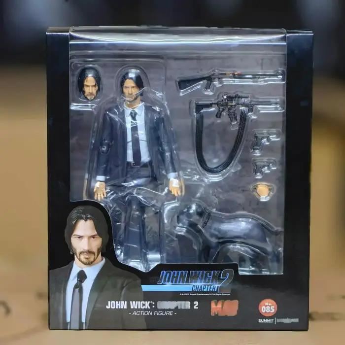Figurine chien John Wick Keanu Reeves Baba Yaga action figure collection jouet cadeau occasion spéciale