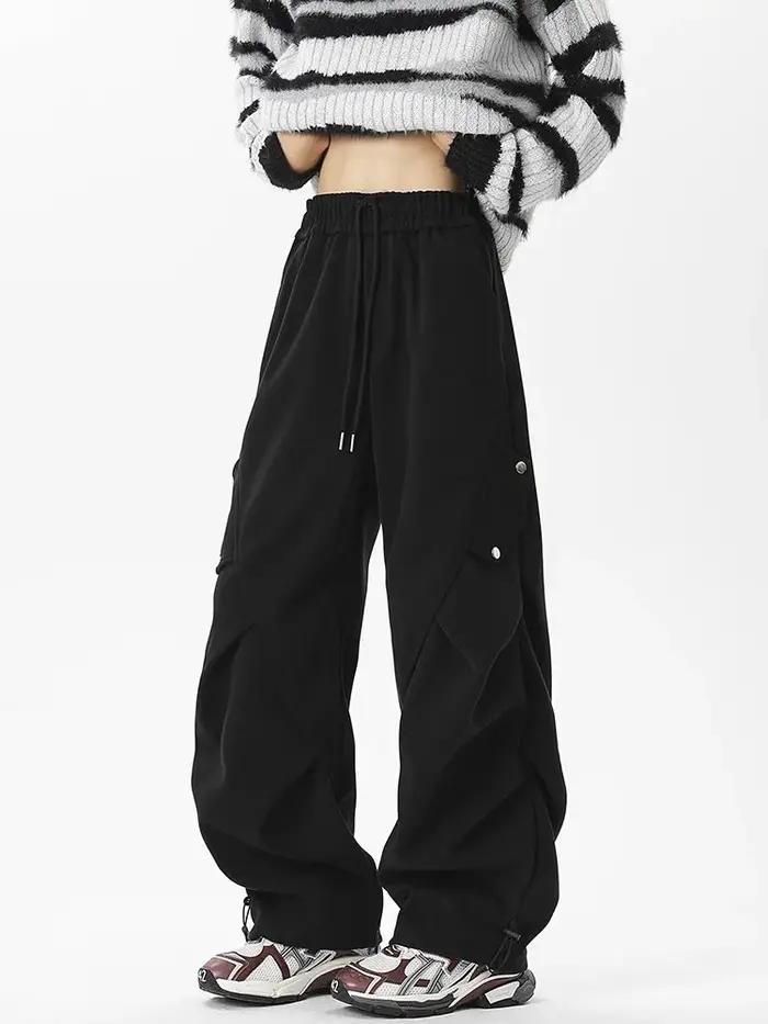 Pantalons de travail pour hommes en automne hiver marque de mode lâche américain