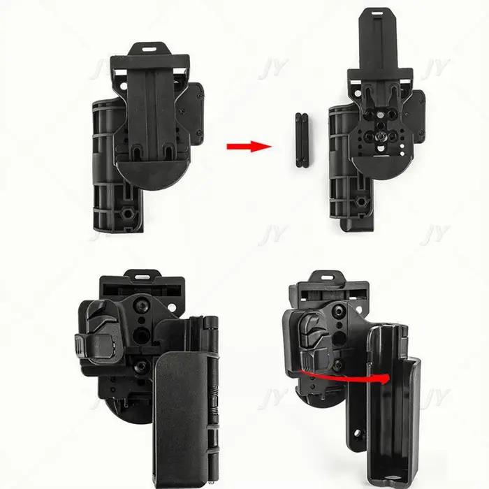 Étui de ceinture tactique IPSC pour portage rapide niveau 3