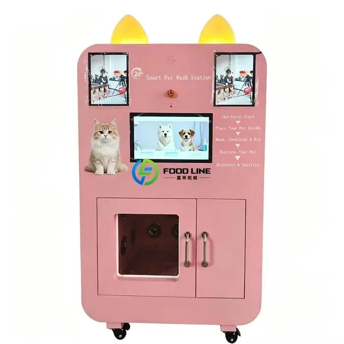 Équipement commercial de lavage de chiens en libre-service : une expérience de toilettage pour animaux de compagnie pratique et tout-en-un