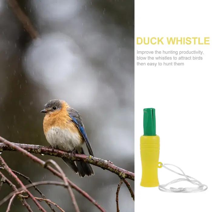 Appeau chasse plastique imitation son - Sifflet portable pour faisans et oies - Son fort pour chasse extérieure