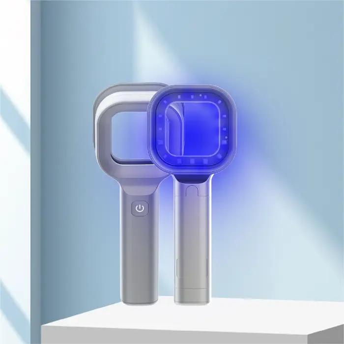 Lampe de Wood portable UV pour l'examen cutané des chats et chiens