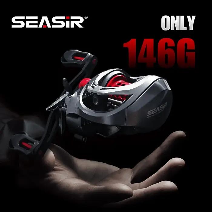 SEASIR Mansory – moulinet de pêche Baitcasting Ultra léger en Fiber de carbone, bobine hybride en cé