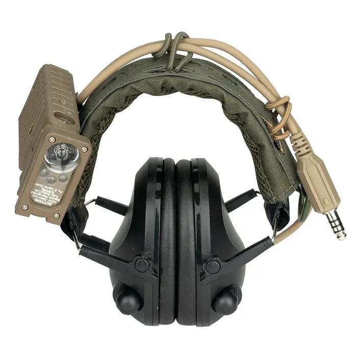 Housse universelle pour casque audio tactique IDOGEAR avec attache MOLLE 3948