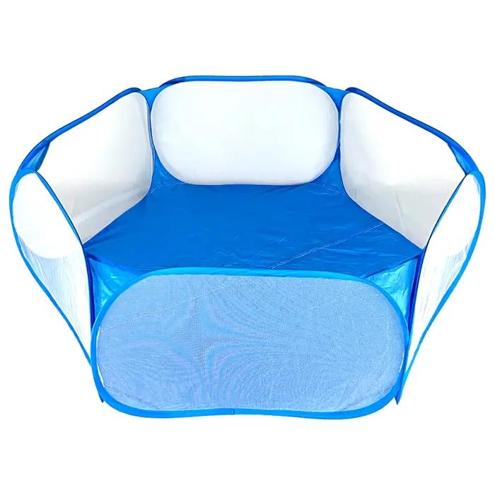 Piscine à balles pliable et portable de 1,2 m pour chiens et chats, aire de jeu pour chiots, tente d