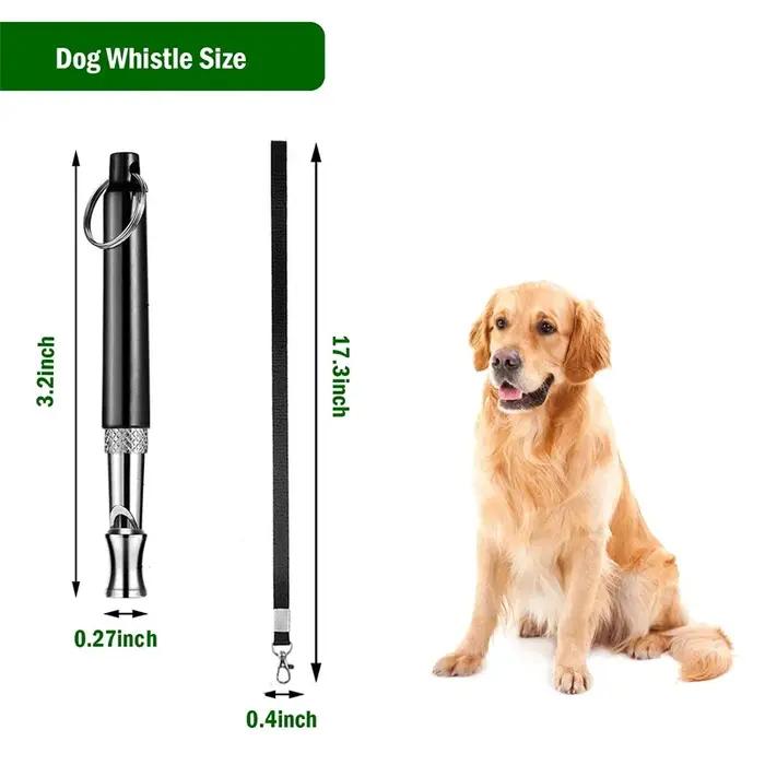 Sifflet d'entraînement pour chien réglable à ultrasons