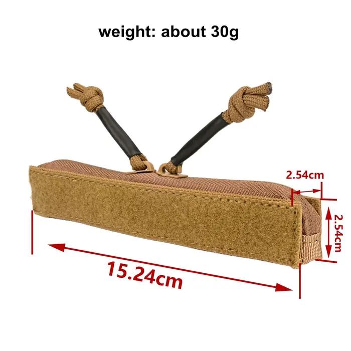 Attache fermeture éclair tactique pour gilet porte-plaques - Crochet et anneau pour équipement de chasse
