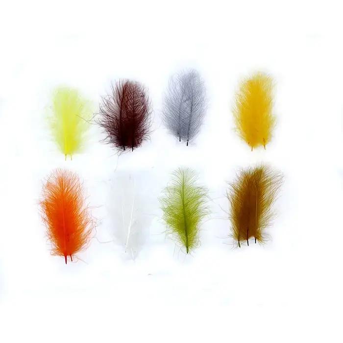 Plumes De canard CDC pour attacher des mouches, filet De 0.5 grammes, plumes De fesses De canard Cul
