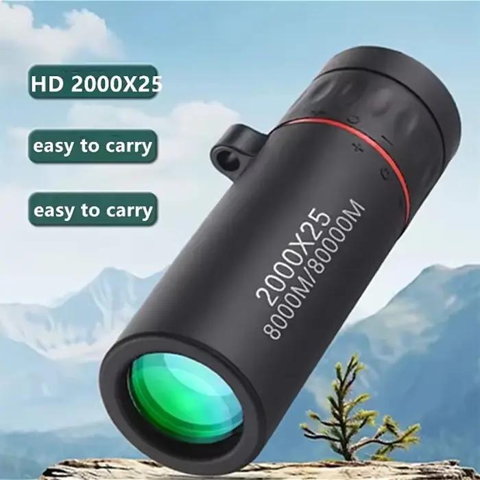 Monoculaire HD haute magnification étanche mini portable militaire zoom scope voyage chasse observation
