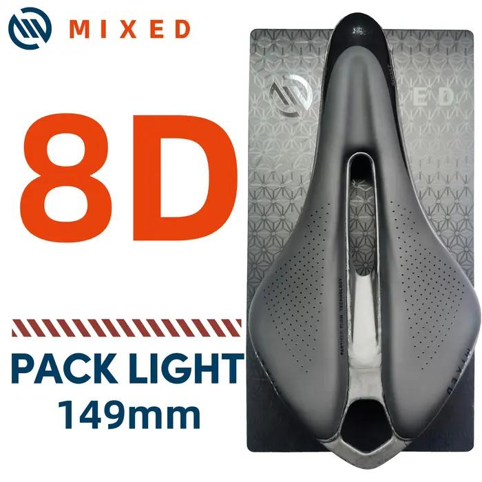 Selle en fibre de carbone MIXED pour vélos de route confort suprême et design moderne occasion sportive et cadeau exclusif