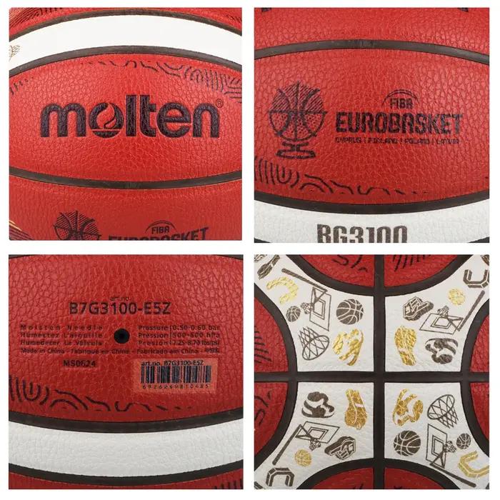 2025 Fusten Basketball taille officielle 7/6/5 PU matériel intérieur extérieur hommes balle entraînement Match jeu équipe Original Baloncesto