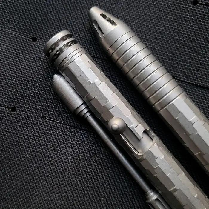 Stylo tactique en alliage de titane EDC, avec Collection d'écriture, outils EDC portables multifonct