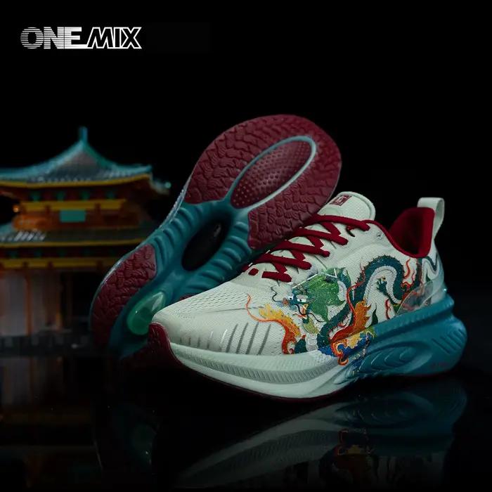 Onemix – chaussures de course originales pour hommes et femmes, ultralégères, résistantes à l'usure,