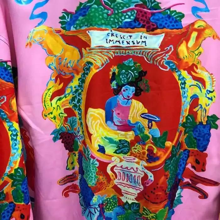 Chemise bohème imprimée vacances pour hommes