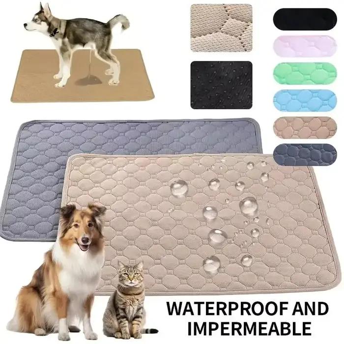 Tapis absorbants lavables et réutilisables pour chiens pour apprentissage de la propreté et protection des meubles et voitures occasions spéciales