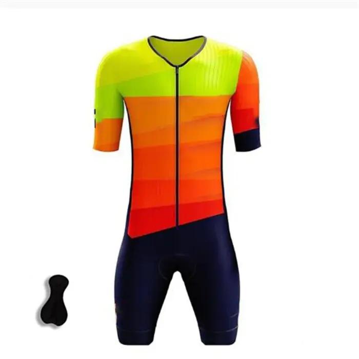 Vêtements d'équipe de cyclisme personnalisés pour hommes, conception de maillot de cyclisme professionnel, combinaison TriDuvet, combinaison de course, vente en gros