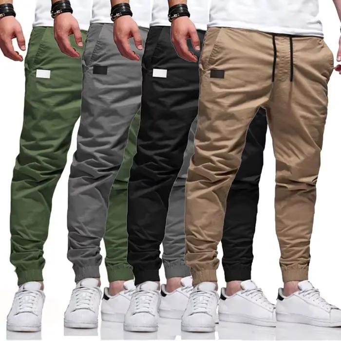 Pantalon de sport homme multi-poches 2025 - Sweatpants cargo pour entraînement et style urbain