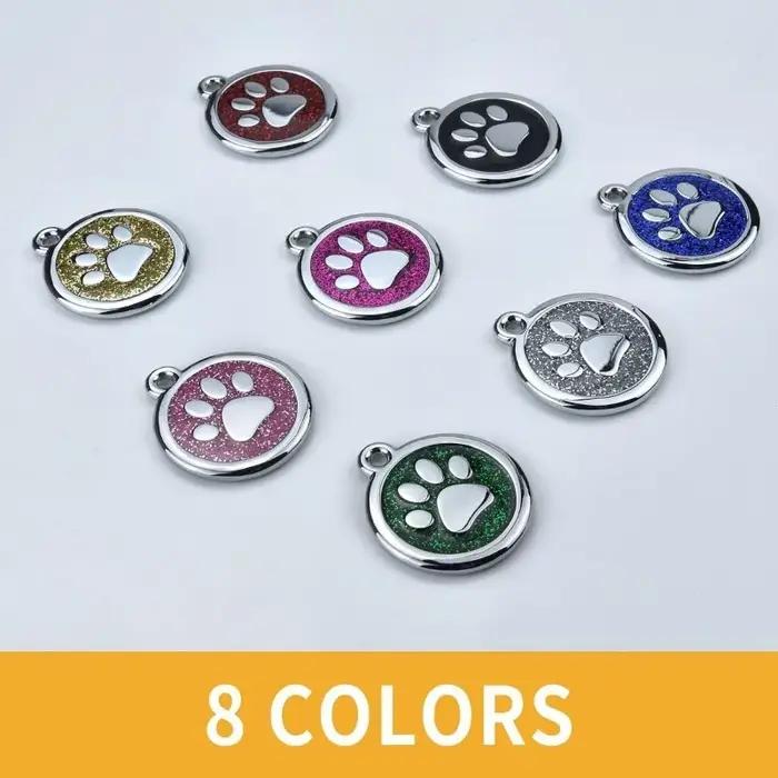 Étiquettes d'identification pour animaux de compagnie