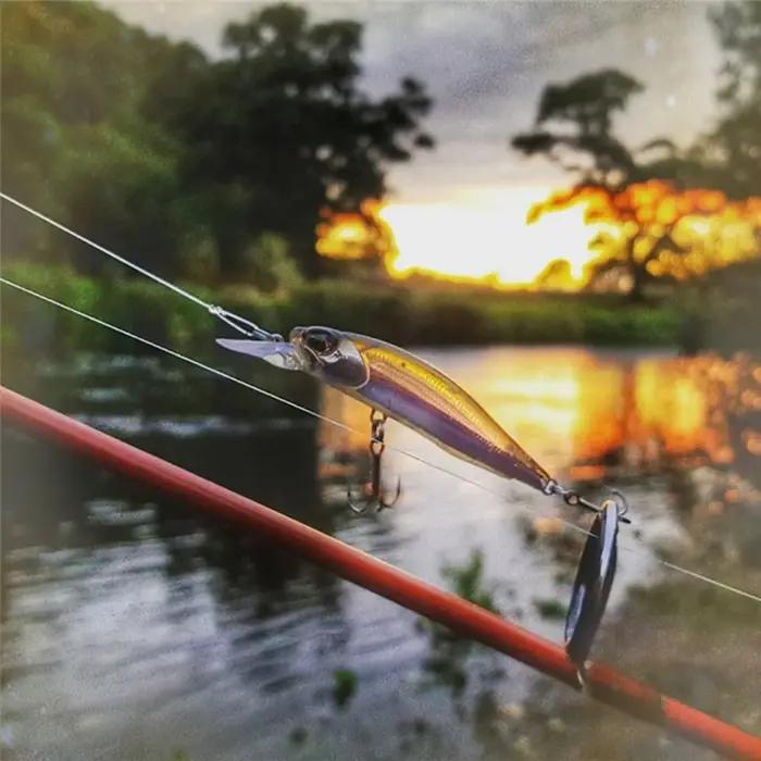 2025 nouveau 77mm / 63mm leurre de pêche coulant vairon Jerkbait leurres durs pêche Wobbler bar mani
