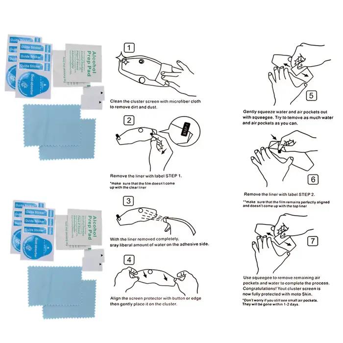 Film de Protection d'écran pour Yamaha YZF R1 R1M R1S M/S YZF-R1 YZF-R1M YZF-R1S