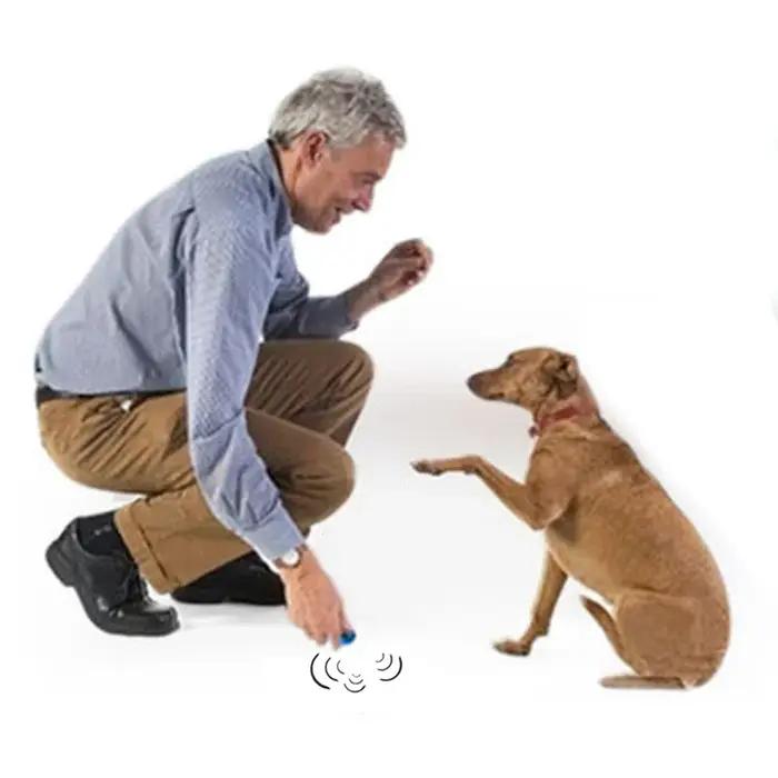 Clicker et sifflet multifonctions 2 en 1 pour animaux de compagnie