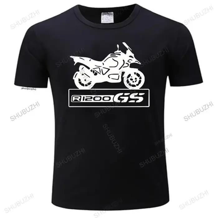 Allemand Motorrad R1200Gs aventure moto T-Shirt R 1200 Gs hommes vêtements de créateur col rond Style Hip-Hop hauts t-shirts chemise