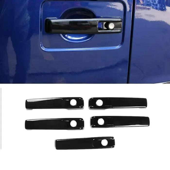 Couvercle de Protection de Poignée de Porte Noire Brillante, Accessoire pour Mercedes Benz Classe G