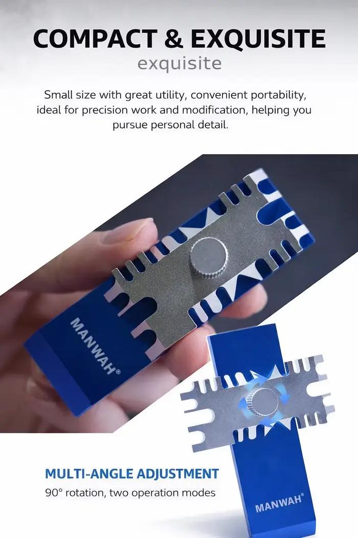 MANWAH MW-2201 Outil multifonctionnel pour la pliage de pièces photo-émaillées, outil de modélisme, bricolage, artisanat pour la fabrication de modèles militaires