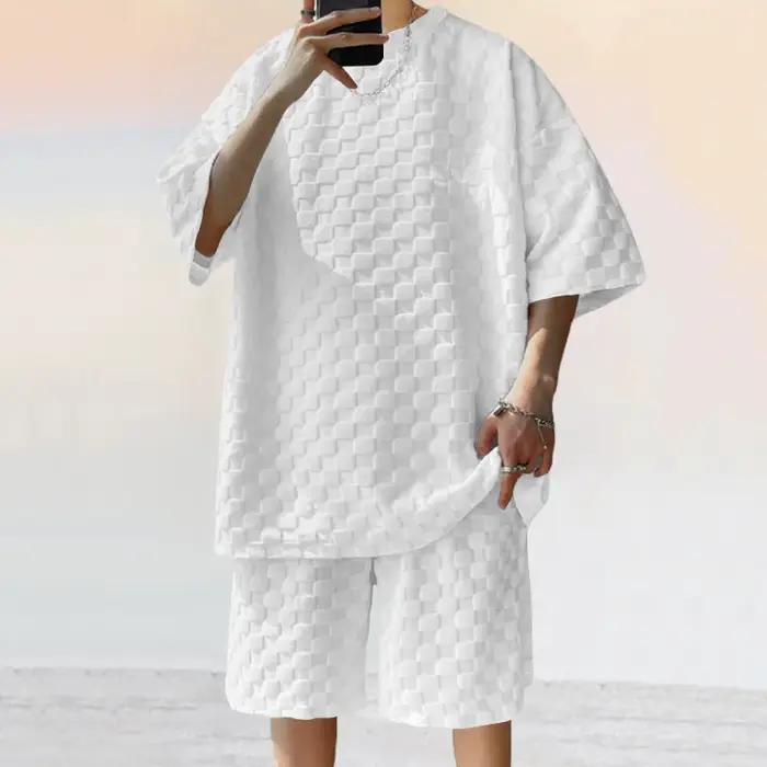 Ensemble échiquier à carreaux pour hommes