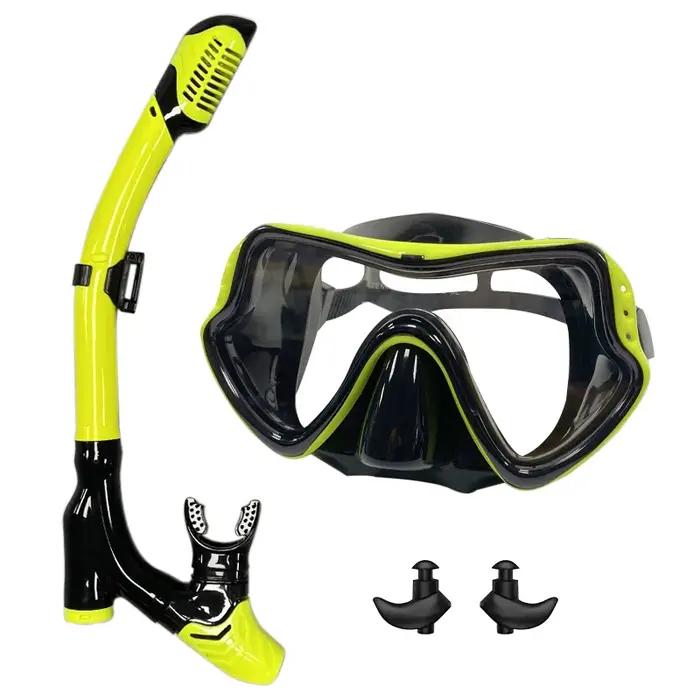 QYQ Masque de plongée Snorkel professionnel Masque de plongée et lunettes de plongée Lunettes de plo