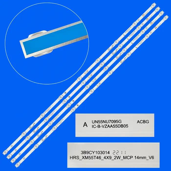 Bandes de rétro-éclairage LED pour UE55TU7002U UN55NU7095G UN55TU7090G L55M5-5A L55M5-5S L55M5-EX HR
